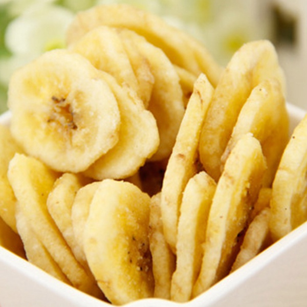 Natural Sweet Freeze Dried Banana Chips