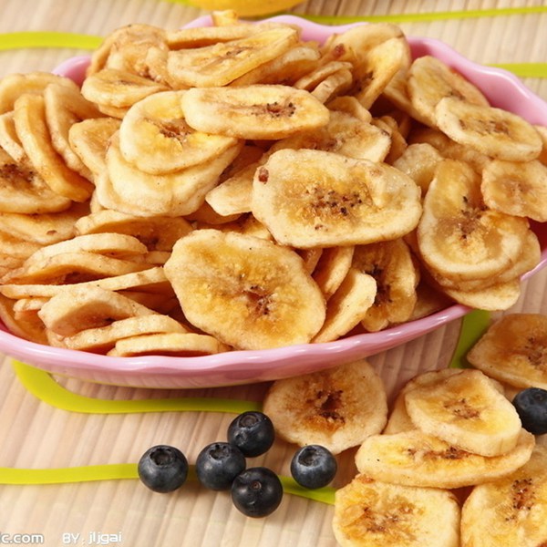 Natural Sweet Freeze Dried Banana Chips