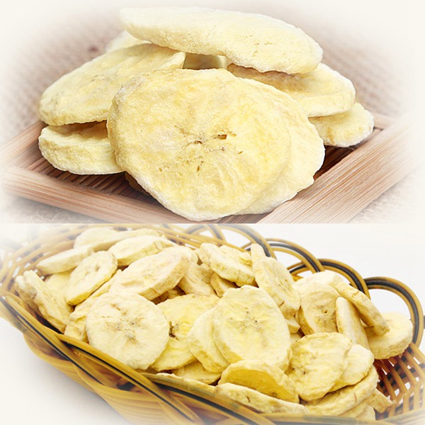 Natural Sweet Freeze Dried Banana Chips